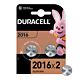 Duracell Specialized Lithium CR2016N -akut, 2 kpl