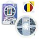 PNI 5050RGB LED Strip Package 300 LED-valoa, RGB, himmennys, valoshowt, 5 metriä, IP20 ja sticky pad -lippu mukana