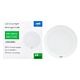 LED-kattovalaisin PNI D-Light CL240 24 W, pyöreä 29 cm, 6500 K, virransyöttö 230 V, 2640 lm, valkoinen