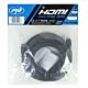 PNI H1500 nopea 1.4V HDMI-kaapeli, pistoke, Ethernet, kullattu, 15m