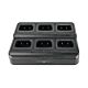 Laturi PNI WCR406 6bc PNI PMR R40 PMR R40 -radiopuhelimien samanaikaiseen lataamiseen.