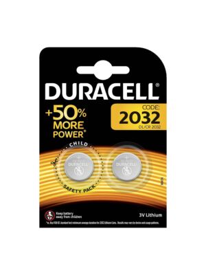 Duracell-paristojen erikoisuudet Lithiu, DL / CR2032, 2 kpl koodi 50004349