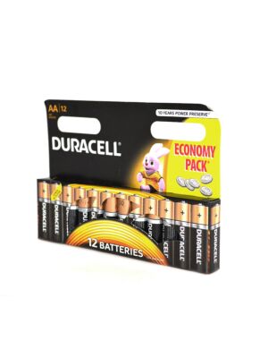 Duracell AA- tai R6-alkaliparisto, koodi 81267246, 12 bc läpipainopakkaus