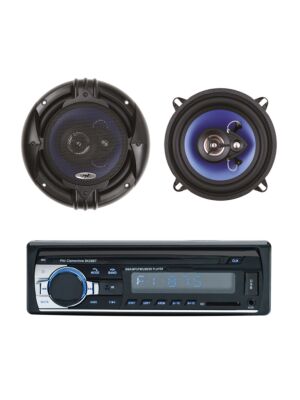 Pakettiradio MP3-autosoitin PNI Clementine 8428BT 4x45w + koaksiaaliset autokaiuttimet PNI HiFi650