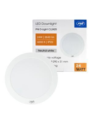 LED kattovalaisin PNI D-Light CL2425 24W
