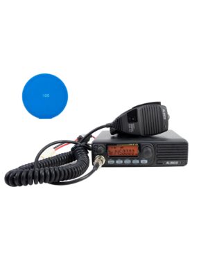 VHF-radioasemasarja PNI Alinco DR-B185HE 144-145,955 MHz, 500CH, DMTF, Scan, 12V + Gift Sticky Pad Blue