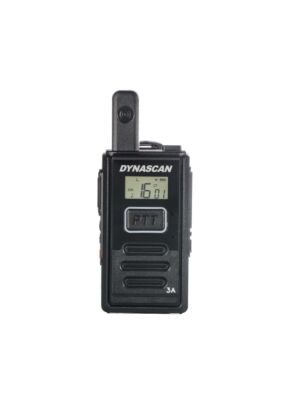 Kannettava radioasema PMR Dynascan 3A 446MHz, 0.5W, 16 kanavaa
