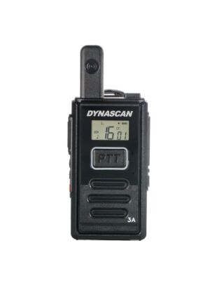 Kannettava radioasema PMR Dynascan 3A 446MHz, 0.5W, 16 kanavaa