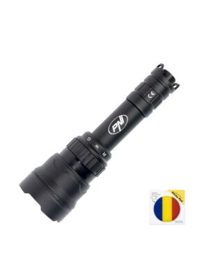 PNI Adventure F300 -taskulamppupaketti, jossa 3-värinen LED, valkoinen, punainen, vihreä, maks. 10 W, IPX6 + tarralappu