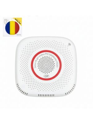PNI SafeHouse HS201 metaanikaasuanturi (CH4) -paketti Wi-Fi:llä, Tuya Smartilla ja tarralapulla