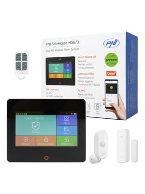 PNI SafeHouse HS670 Wifi GSM 4G langaton hälytysjärjestelmä