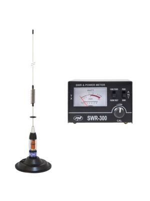 PNI ML70 CB antennipaketti, pituus 70cm mukana magneetilla + PNI SWR-300 heijastusmittari