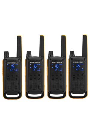 Kannettava PMR-radioasema Motorola TALKABOUT T82 Extreme Quad, 4 kpl