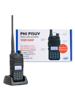 Kannettava VHF / UHF-radioasema PNI P15UV