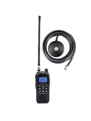 Kannettava CB-radioasemasarja PNI Escort HP 92 monistandardi 4W, 12-24V AM-FM BNC-magneettijalustalla