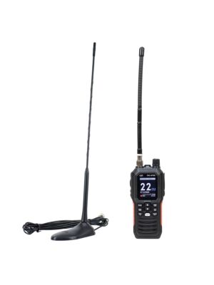 PNI Escort HP 102 Multi Standard -kannettava CB-radioasema, 4W, 12V-24V, AM-FM ja PNI Extra 45 CB -antenni magneetilla