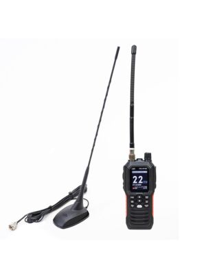 Kannettava CB-radioasema PNI Escort HP 102 monistandardi, 4W, 12V-24V, AM-FM CB-antennilla PNI Extra 48 magneetilla