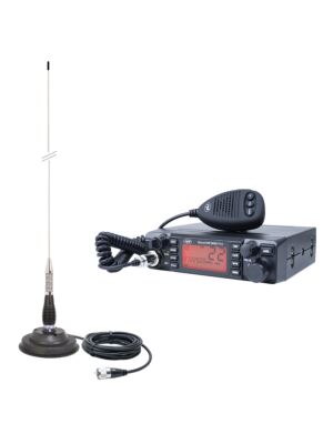 Säädettävä HP 9001 PRO ASQ, AM-FM, 12 V, 4 W + CB PNI ML100 -antenni