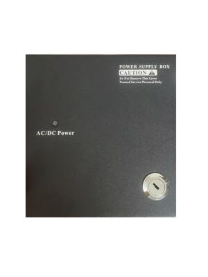 PNI STC52 CCTV virtalähde 12V, 5A, 60W, 4 lähtöä, metallilaatikossa