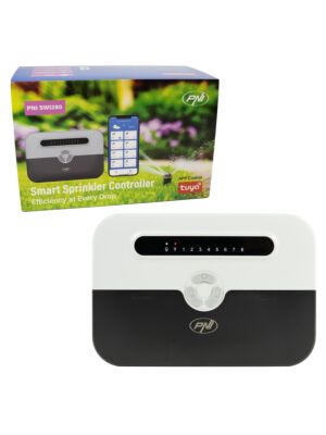 Älykäs kasteluohjelmoija PNI SWI280, Wi-Fi, 8 alueelle, ohjaus Tuya Smartilla, yhteensopiva Amazon Ale