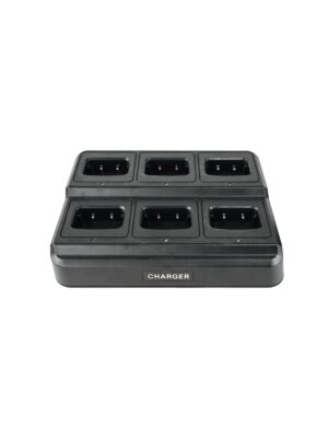 PNI WCR406 -monitoimilaturi 6 PNI PMR R40 PRO -radioaseman samanaikaiseen lataamiseen
