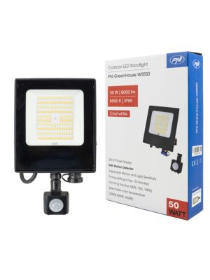 PNI GreenHouse WS550 50W LED-heijastin liiketunnistimella