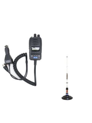 CB TTi TCB-H100 -radioasemapaketti ja PNI ML70 CB-antenni magneetilla
