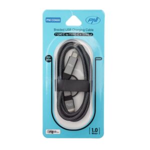 PNI CD600 USB Type-C - Type-C data- ja latauskaapeli
