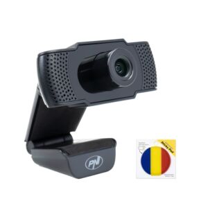 PNI CW1850 Full HD 1080P 2MP webcam-paketti, mukana USB, kiinnitettävä ja kiinnitetty lippulevy