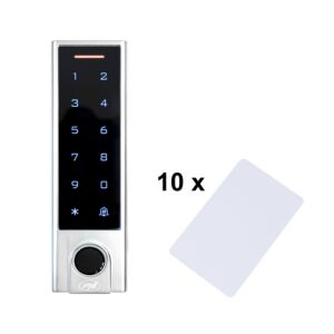 PNI DK350 Access Control -näppäimistö Wi-Fi Tuya -sovelluksella ja 10 EMC-01 RFID 125 KHz -kortilla