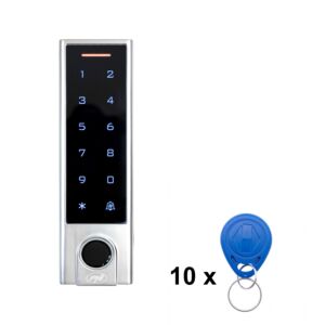 Paketoi PNI DK350 Access Control -näppäimistö Wi-Fi Tuya -sovelluksella ja 10bc Tag TEM01 125 KHz 64 bit