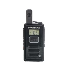 Kannettava radioasema PMR Dynascan 3A 446MHz, 0.5W, 16 kanavaa