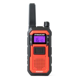 Kannettava radioasema PMR Dynascan RUGGED 446MHz, 0.5W, 16 kanavaa, IP67