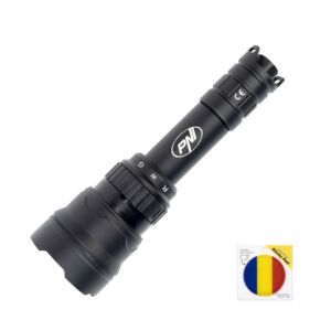 PNI Adventure F300 -taskulamppupaketti, jossa 3-värinen LED, valkoinen, punainen, vihreä, maks. 10 W, IPX6 + tarralappu