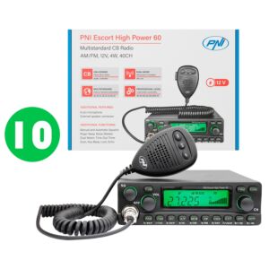 Basso 10 kpl CB-radioasemalla PNI Escort High