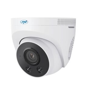 Videovalvontakamera PNI IP505J POE, 5MP, kupoli, 2,8mm, ulkokäyttöön, valkoinen