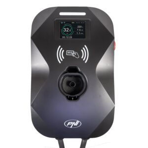 PNI KW11 latausasema, 16A, 11KW, sähköautoille, 85V - 415V, kolmivaiheinen, tyypin 2 kaapeli ja 7-napainen liitin