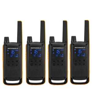 Kannettava PMR-radioasema Motorola TALKABOUT T82 Extreme Quad, 4 kpl