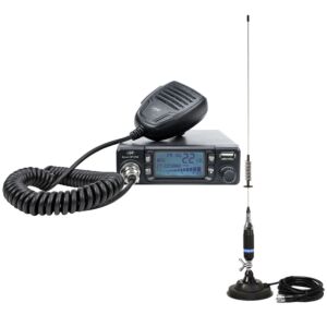 CB PNI Escort HP 9700 USB -radioasema ja CB PNI S75 -antenni