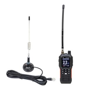 Kannettava CB-radioasemapaketti PNI Escort HP 102 monistandardi, 4W, 12V-24V, AM-FM, CB-antenni PNI ML29 magneetilla