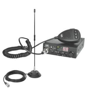 Paketti CB-radioasema PNI Escort HP 8000L ASQ + CB-antenni PNI Extra 40 magneetilla