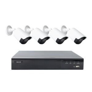 PNI House IPMAX POE22S videovalvontasarja, NVR ja 4 luotikameraa 4 MP