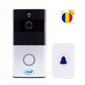 Älykäs videopuhelinpaketti PNI SafeHome PT710B WiFi HD, P2P ja tarralappu