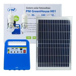 Aurinkosähköjärjestelmä PNI GreenHouse H01