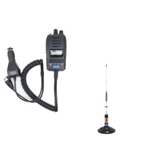 CB TTi TCB-H100 -radioasemapaketti ja PNI ML70 CB-antenni magneetilla