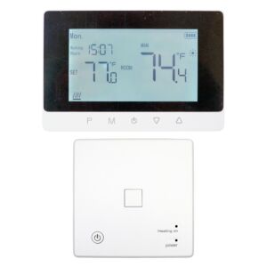PNI CT50S PRO langaton älytermostaatti, WiFi:llä, lämmitysjärjestelmiin, minimihystereesi 0,1 °C, ohjaus Tuyan kautta
