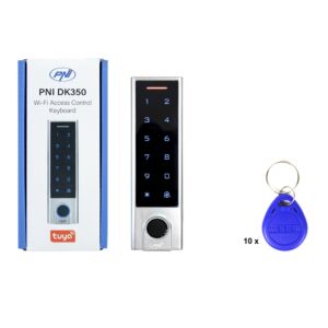 Paketoi PNI DK350 Access Control -näppäimistö Wi-Fi Tuya -sovelluksella ja 10bc Tag TEM01 125 KHz 64 bit