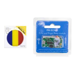 Package Echo Module ja Roger Beep PNI ECH01 sekä Sticky Pad Flag