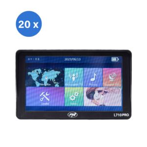 PNI L710 PRO GPS-navigointijärjestelmä aurinkosuojalla