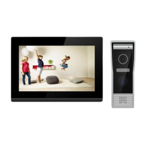 PNI VP8373 Smart Video Intercom yhdellä näytöllä, 7 tuuman 1080p kosketusnäytöllä, WiFi, Tuya Mobile -sovellus, IP65, autopaikka